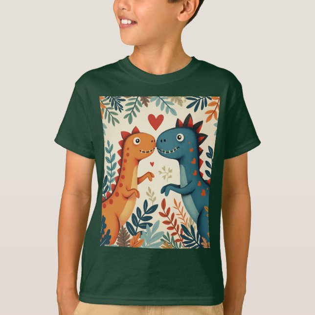 a lover dinosaur T-Shirt  (Front)