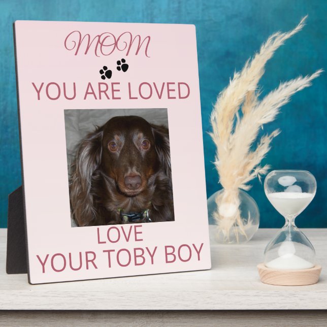 A Loving Message From Your Fur-Kid Plaque (Side)