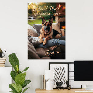 A Loyal Hearts Autumnal Comfort Poster