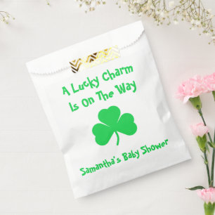 A Lucky Charm Is On The Way Favour Bags