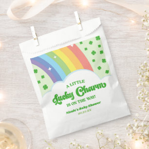 A Lucky Charm St. Patrick's Day Baby Shower Favour Bags