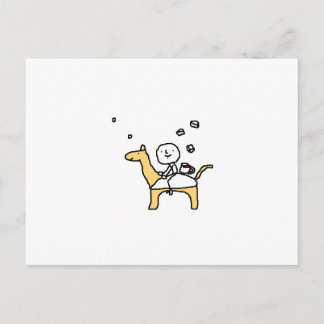 a lucky day postcard