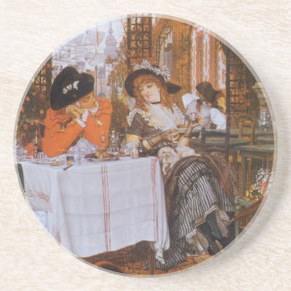 A Luncheon (Le Dejeuner) by James Tissot Coaster