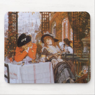 A Luncheon (Le Dejeuner) by James Tissot Mouse Mat