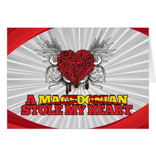 A Macedonian Stole my Heart (Front Horizontal)