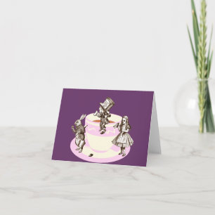 A Mad Tea Party Card