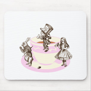 A Mad Tea Party Mouse Mat