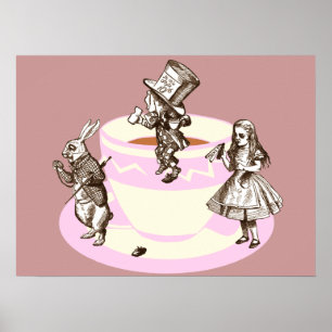 A Mad Tea Party Poster