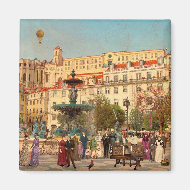 A Magia do Rossio Magnet (Front)
