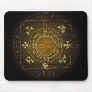 A Magic Circle for your desk Mouse Mat