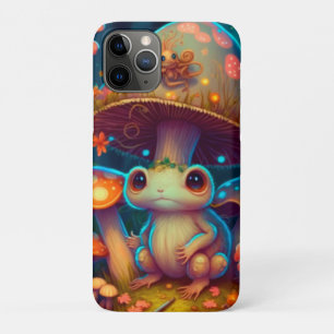 A magic mushroom frog          iPhone 11 pro case
