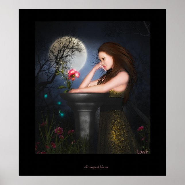 A magical bloom poster (Front)