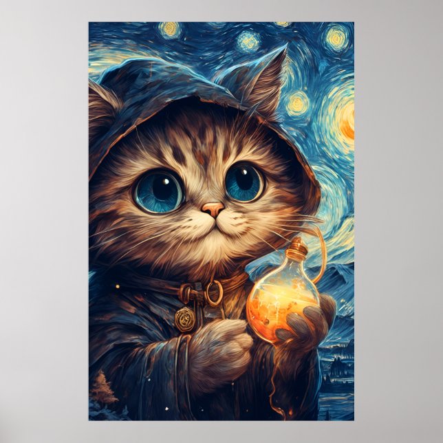 A Magical Cat Poster (Front)