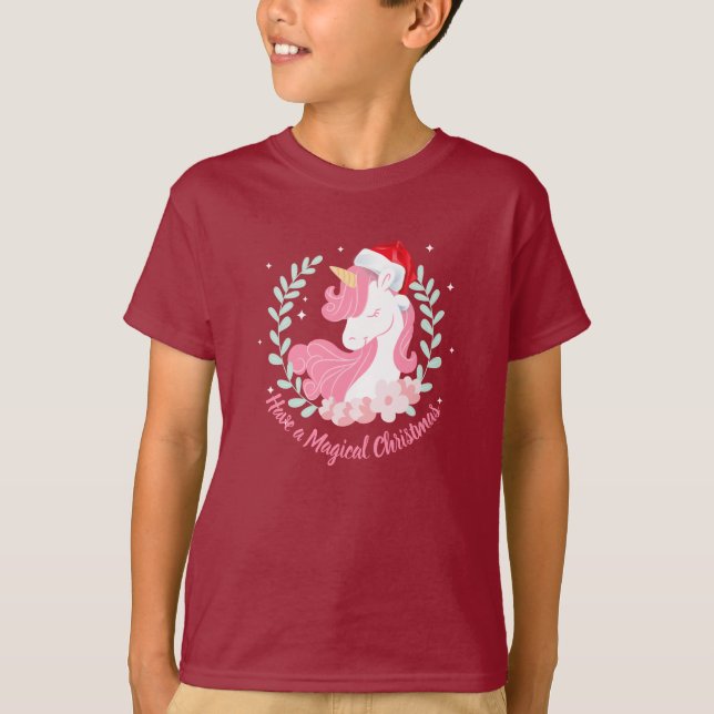 A Magical Christmas Unicorn | Shirt (Front)
