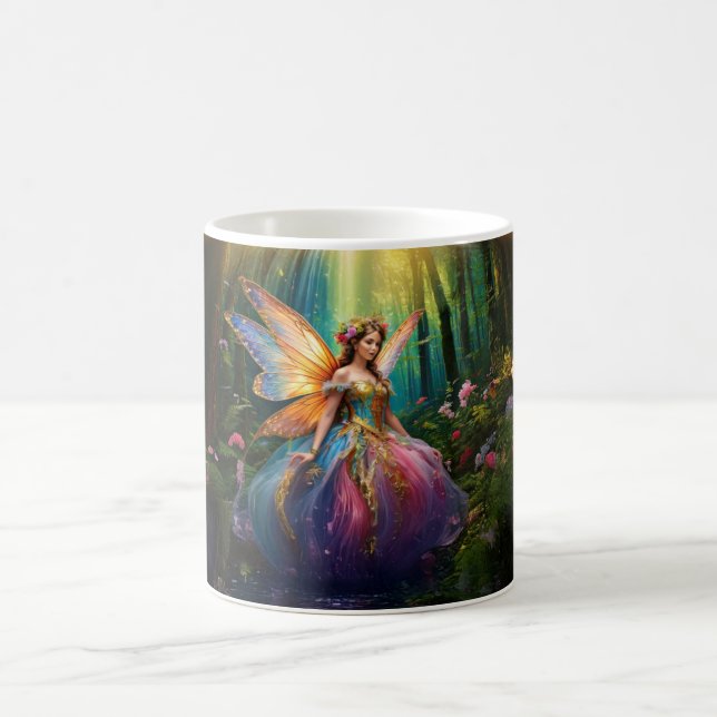 A Magical Fairy Enchanted Forest  Coffee Mug (Center)