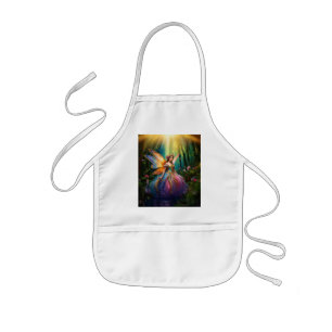 A Magical Fairy Enchanted Forest  Kids Apron