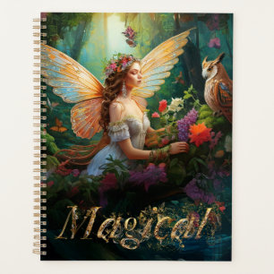 A magical fairy pond Magical Decorative Text Planner