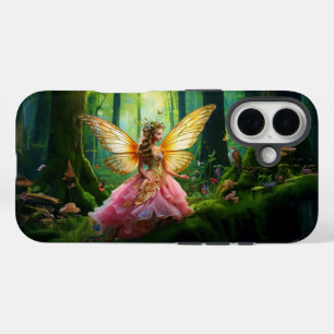 A magical fairy woodland forest  iPhone 16 case