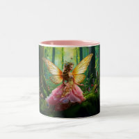 A magical fairy woodland forest