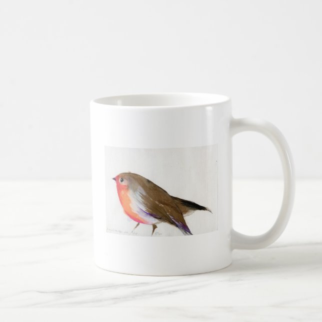 A magical little robin called Wisp 2011 Coffee Mug (Right)