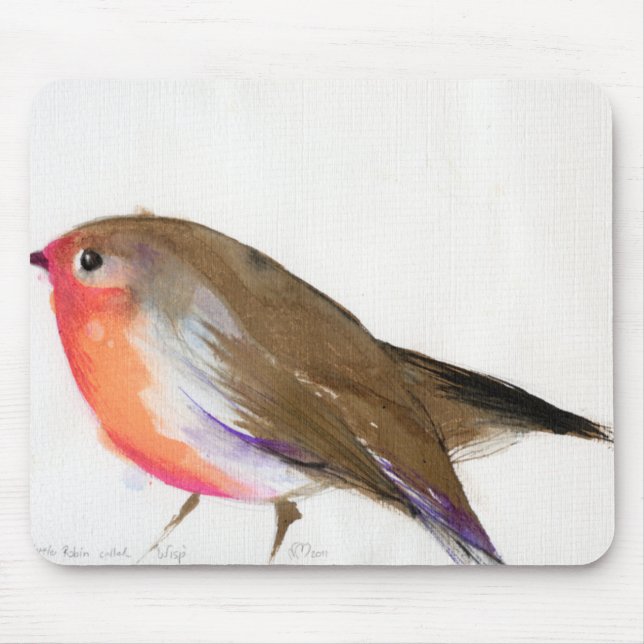 A magical little robin called Wisp 2011 Mouse Mat (Front)