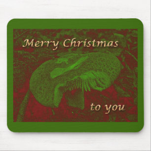 A Magical Mystical 'Shroom for Christmas Mouse Mat