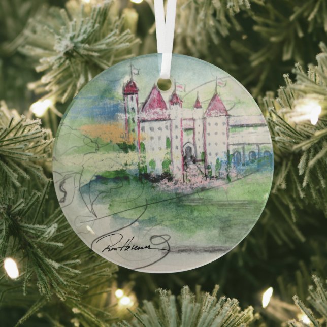 A Magical Place ... by Hevener  Glass Tree Decoration (Insitu)