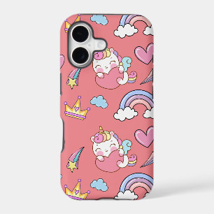 A Magical Rainbow Unicorn pattern Birthday Party