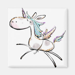 A Magical Unicorn Magnet