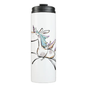 A Magical Unicorn Thermal Tumbler