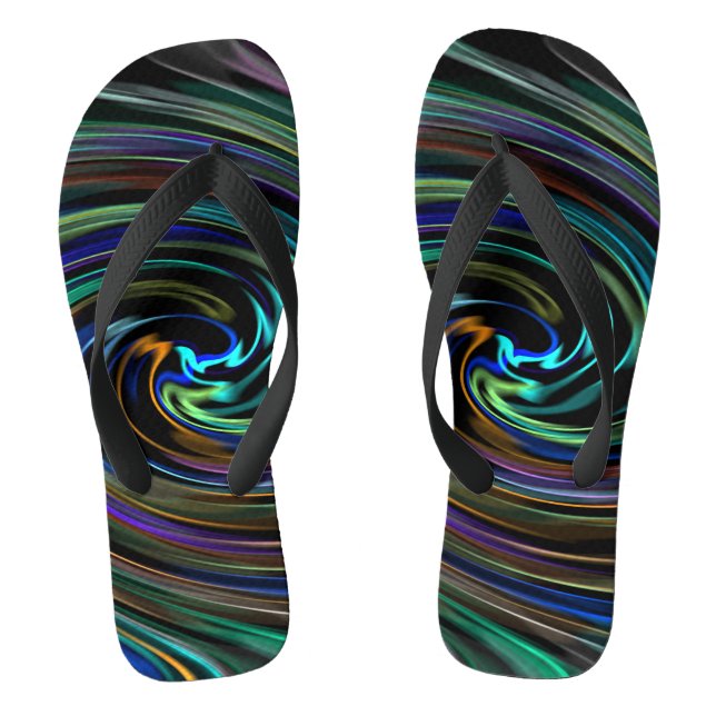 A Magical Whirlwind Flip Flops (Footbed)