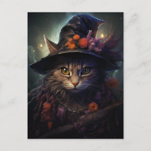 A Magick Cat Postcard