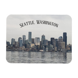 A magnet that says Seattle on it.