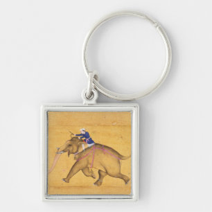A Mahout riding an Elephant, from the Large Clive Key Ring