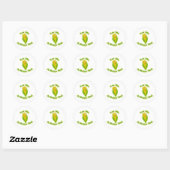 A Maize-ing Corn Classic Round Sticker (Sheet)