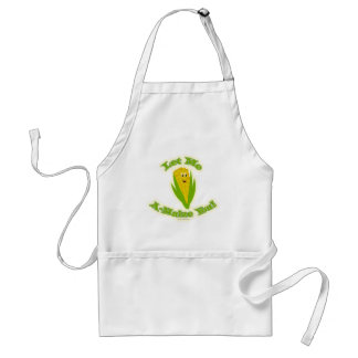 A Maize-ing Corn Cute Food Cartoon Pun Standard Apron