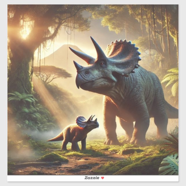 A majestic adult Triceratops  (Sheet)