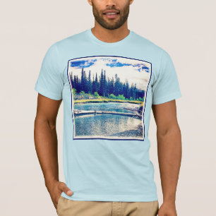 A Majestic Canadian Wilderness Forest. Buy Now T-Shirt