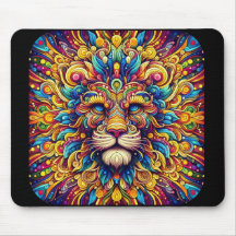 A Majestic Lion - Mouse Pad