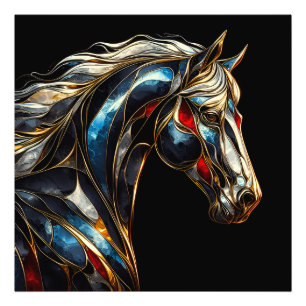 A Majestic Stallion - AI On The Move Photo Print