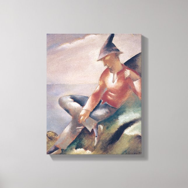 A Man Canvas Print (Front)