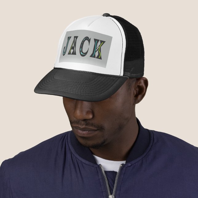 A Man Named Jack Is Back Trucker Hat (In Situ)