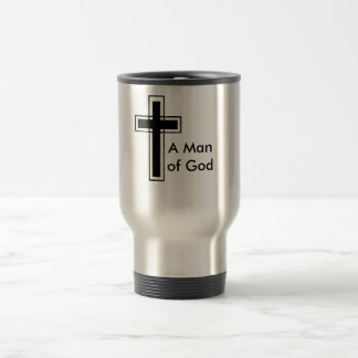 A Man of God Stainless Travel Mug