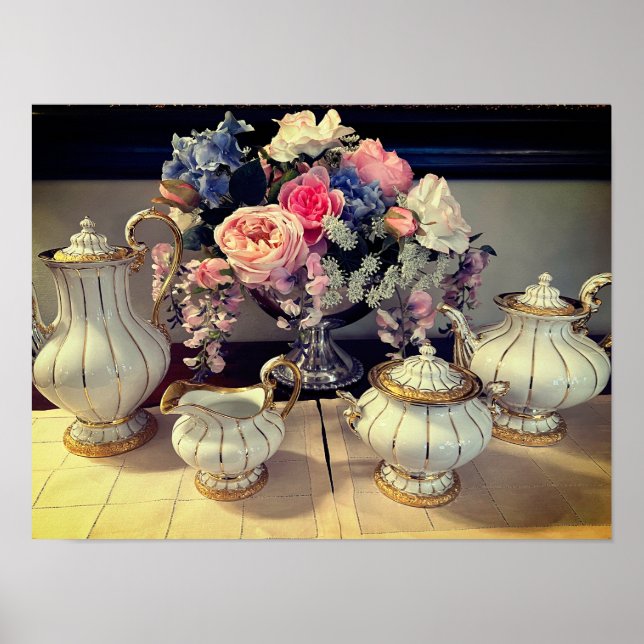 A Mansion Tea Party Poster (Front)