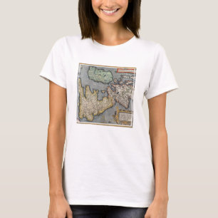 A Map of Great Britain 1587 T-Shirt