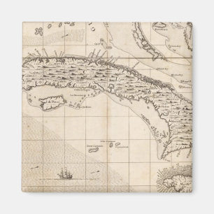 A Map of the British Empire in America Sheet 14 Magnet