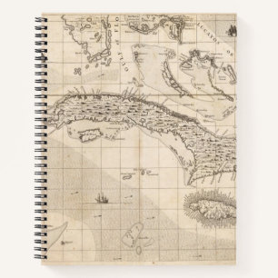 A Map of the British Empire in America Sheet 14 Notebook
