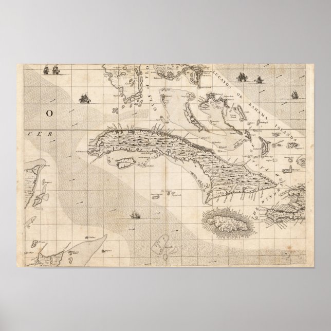 A Map of the British Empire in America Sheet 14 Poster (Front)