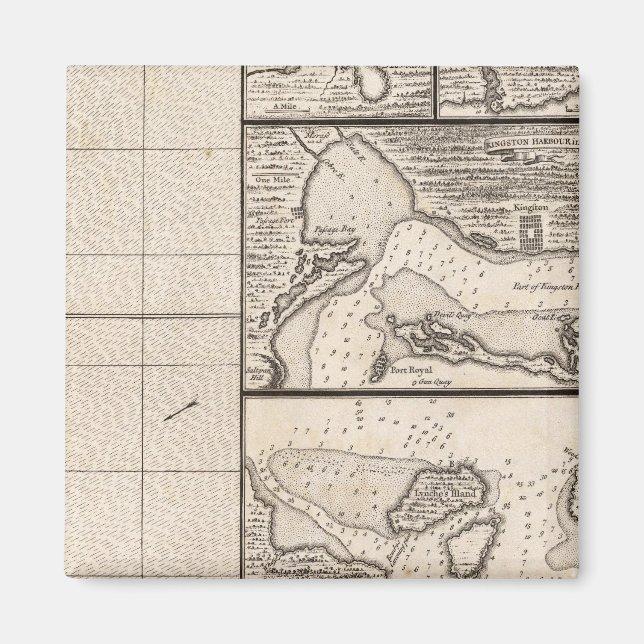 A Map of the British Empire in America Sheet 16 Magnet (Front)