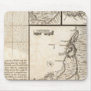 A Map of the British Empire in America Sheet 20 Mouse Mat